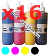 Picture of Bundled Set of 4 Compatible Toner Refills (Includes 4 Toner Chips) x16 Times Yield - suits OKI C5650