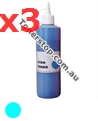Picture of Cyan Compatible Toner Refills (Includes 3 Toner Chips) x3 Times Yield - suits Xerox DocuPrint C2120