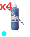 Picture of Cyan Compatible Toner Refills (Includes 4 Toner Chips) x4 Times Yield - suits HP CP1510
