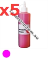 Picture of Magenta Compatible Toner Refills (Includes 5 Toner Chips) x5 Times Yield - suits Xerox DocuPrint CM205FW