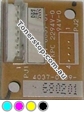 Picture of Bundled Set of 4 Compatible Drum Reset Chips - suits Olivetti d-Color MF550