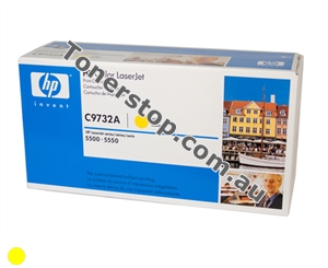 Picture of Yellow Genuine OEM Toner Cartridge for HP 5550