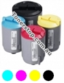 Picture of Bundled Set of 4 Compatible Toner Cartridges - suits Samsung CLP-300