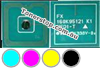 Picture of Bundled Set of 4 Compatible Drum Reset Chips - suits Xerox Digital Color Press J75