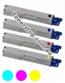 Picture of Bundled Set of 4 Compatible Toner Cartridges - suits OKI C610N