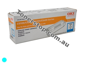 Picture of On Special - Cyan Genuine Toner Cartridge for OKI C5250