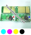 Picture of Bundled Set of 4 Compatible Toner Reset Chips - suits Konica Minolta BIZHUB C652
