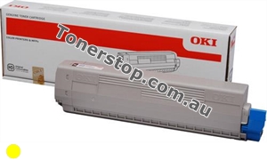Picture of Yellow Genuine OEM Toner Cartridge for OKI ES8460