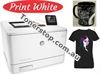 Picture of PRINT WHITE  !  with this HP High Volume Duplex Colour Laser Printer  HP Pro M452dn